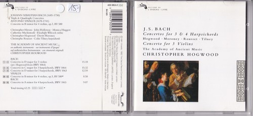 Bach hogwood moroney - hogwood,,
