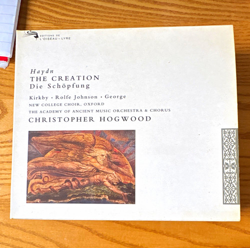 Haydn the creation hogwood - haydn:,