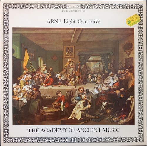Arne eight overtures - -,